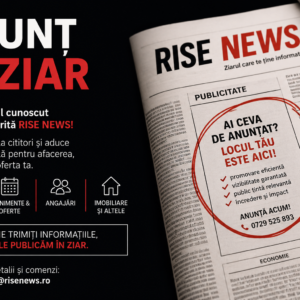 Anunț în ziar